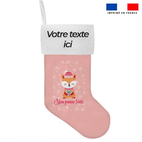 Kit chaussette personnalisé - Père Noël