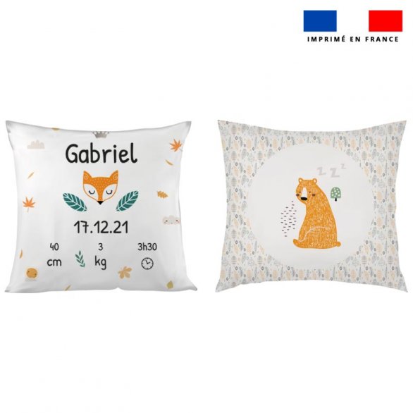 Coussin Photo Chien Chat Oreiller Personnalisé Animal De Compagnie - Photo Chat Ou Chien | Coussin Déco 3D Recto Verso Plaid Personnalisé