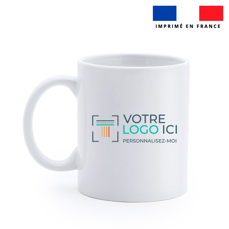 Le mug photo personnalisé avec un intérieur de couleur