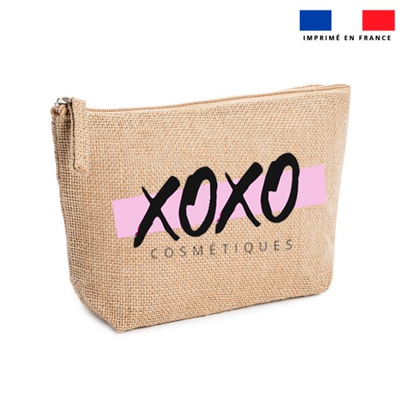 Trousse personnalisée - 100% jute