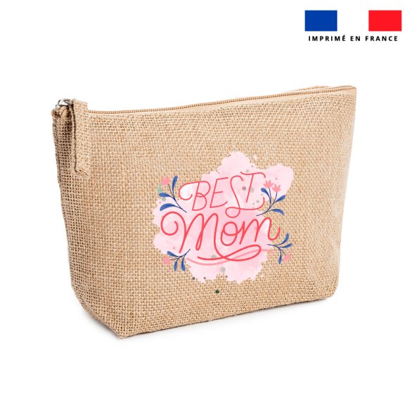 Trousse personnalisée - 100% jute