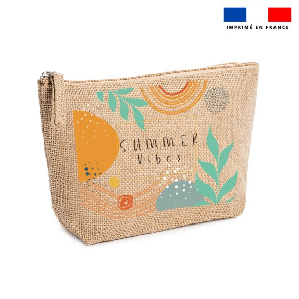 Trousse personnalisée - 100% jute