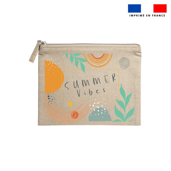 Pochette personnalisée - 100% coton bio