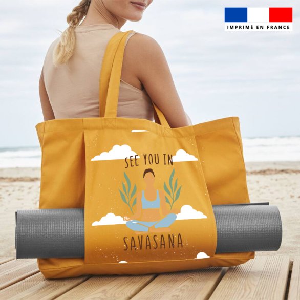 Bolsa de yoga personalizada - Tissus Print