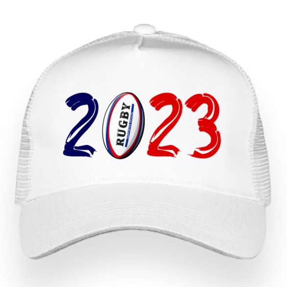 Casquette personnalisée blanche - Rugby