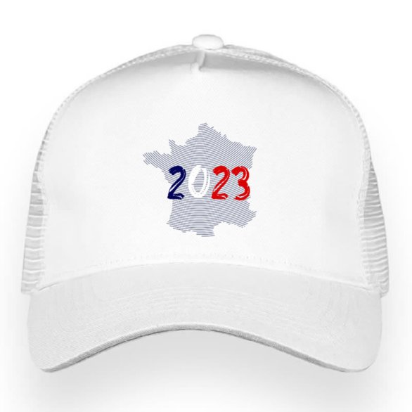 Casquette personnalisée blanche - Rugby