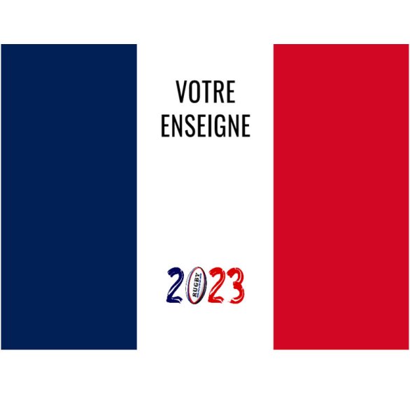 drapeau français personnalisé