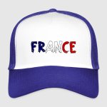 Gorra personalizada para eventos - Azul y blanca