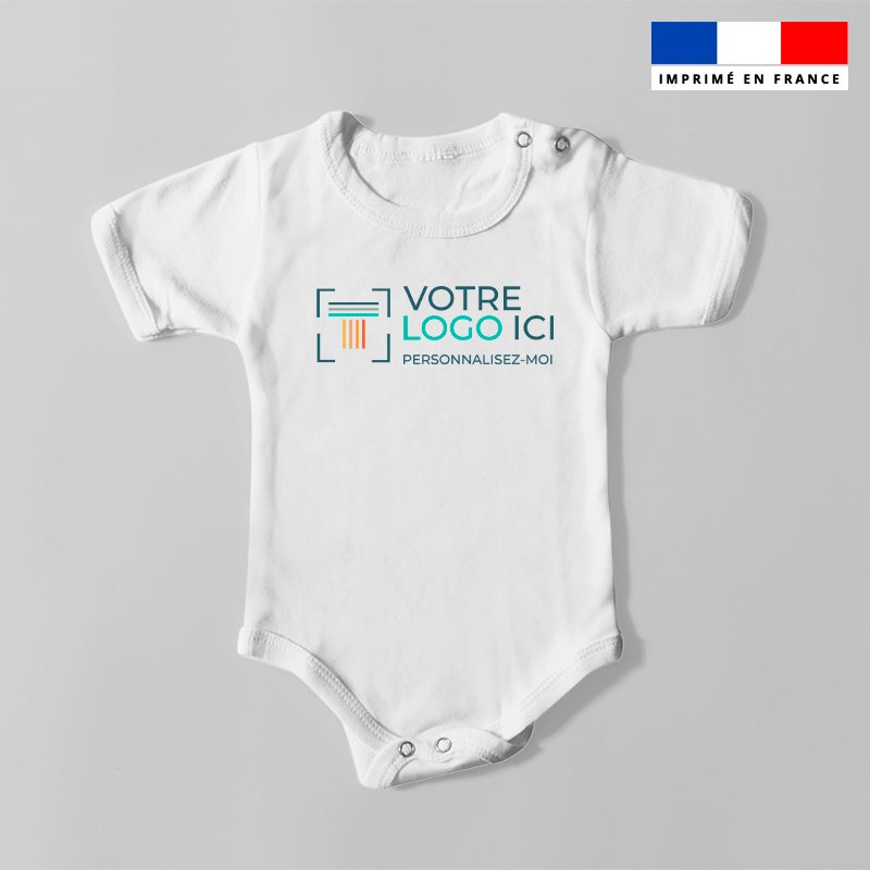 Body personnalise bebe Tissus Print