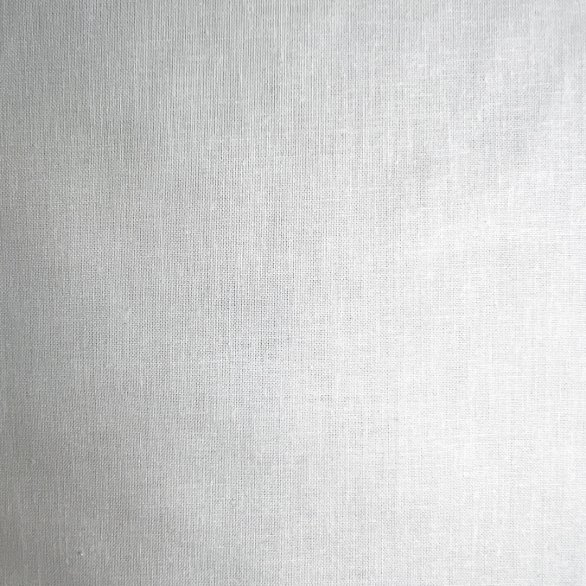 Coton cretonne uni blanc