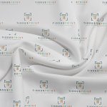 Popeline de viscose personnalisée