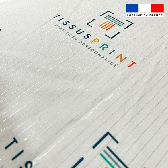 Popline Lurex 135 gr / m² - Custom printing