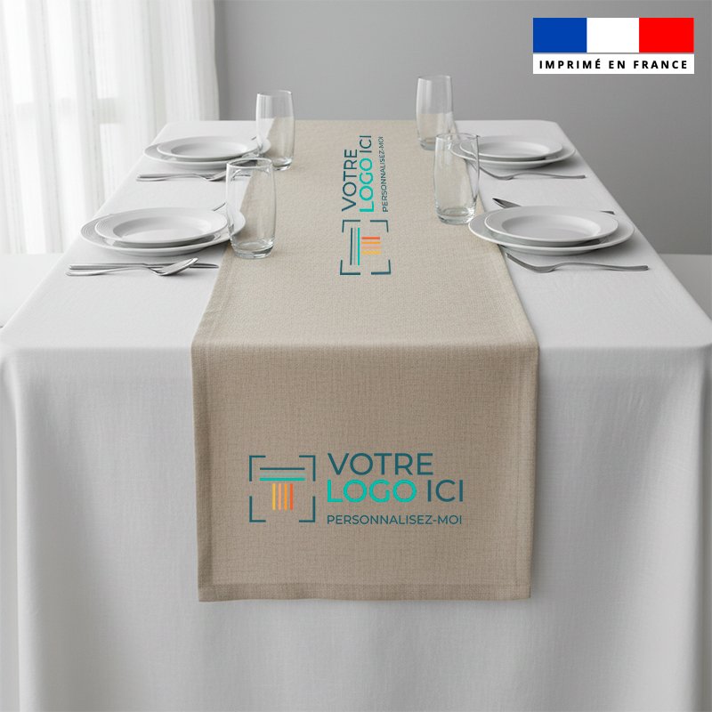 Chemin de table personnalisé Chemin de table personnalisé