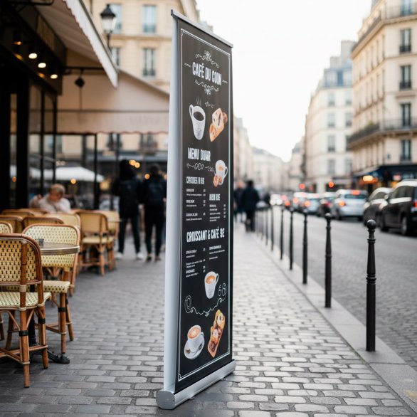 Roll-up double face personnalisé