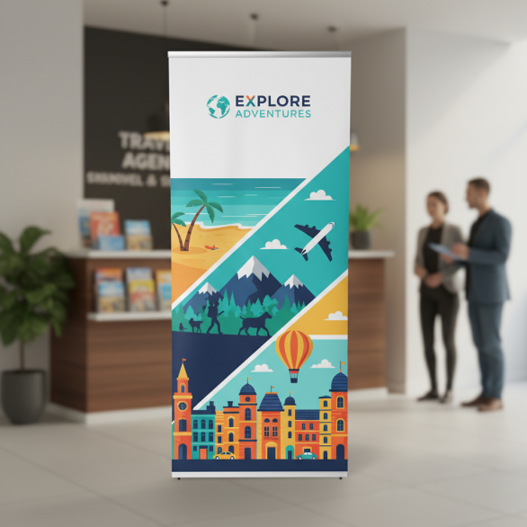 L banner ecologico personalizzato