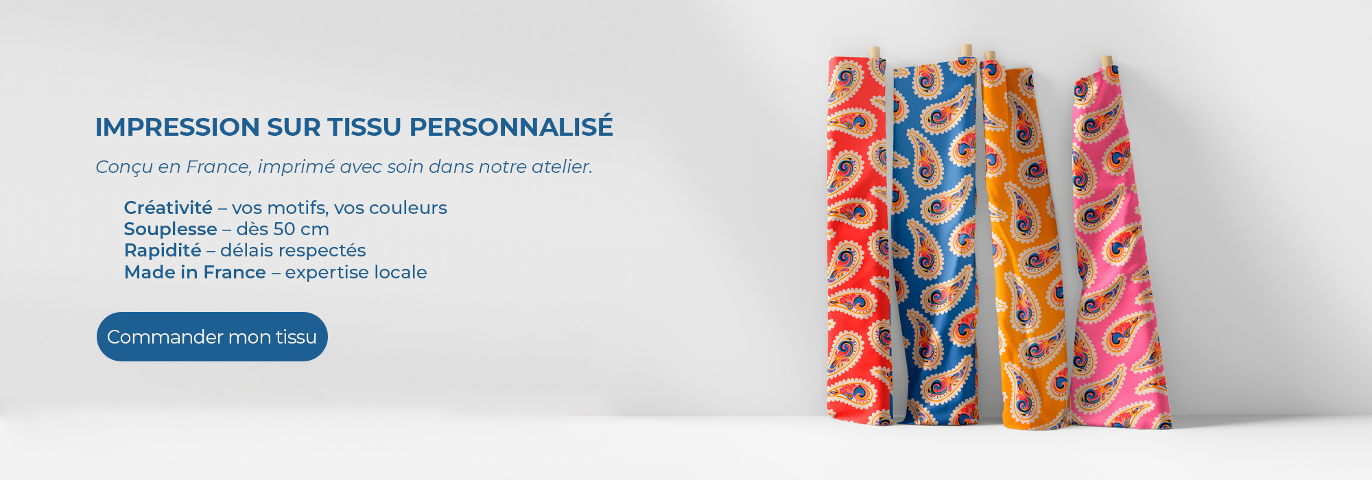 impression sur tissu