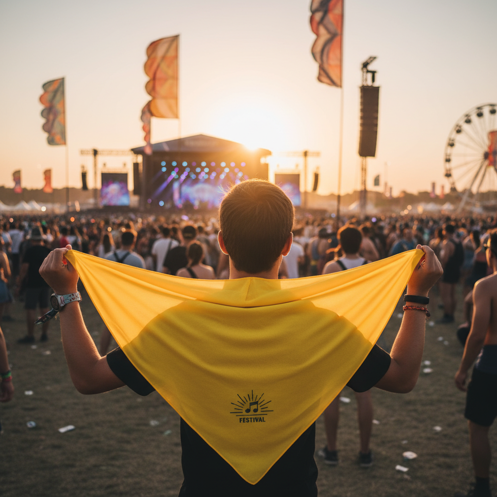 personalized bandana cheap festival