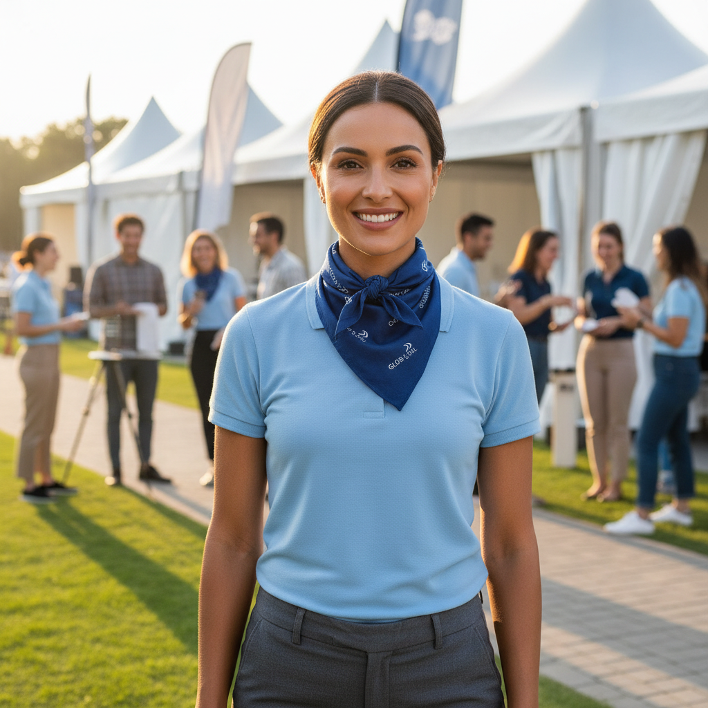 custom bandana logo business