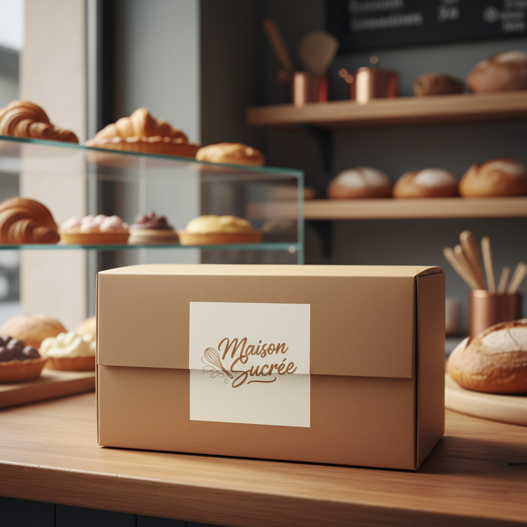 quadratischer autokolter Aufkleber