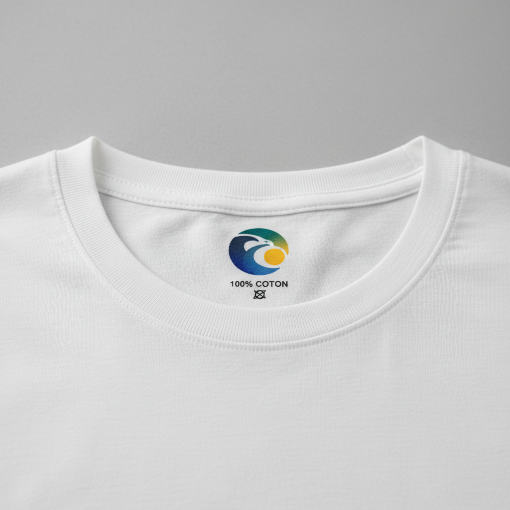 etiquette dtf textile