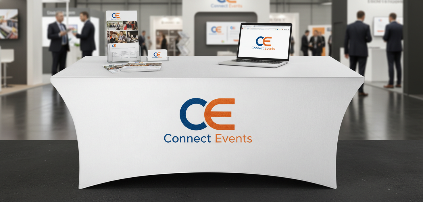 housse de table pour nappe logo