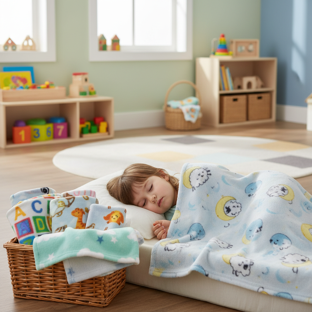 plaid personnalis&eacute; enfant