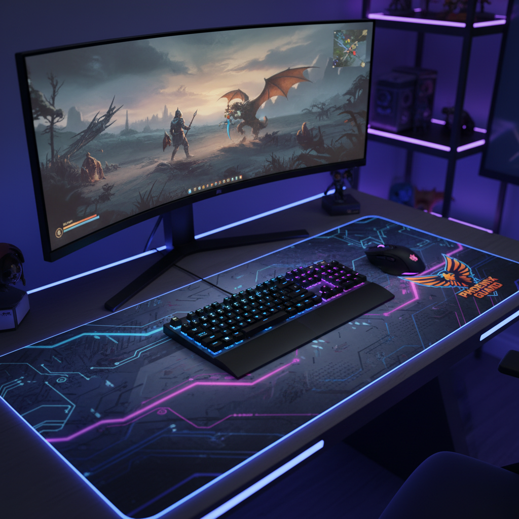 Tapis de souris pour gamer XXL