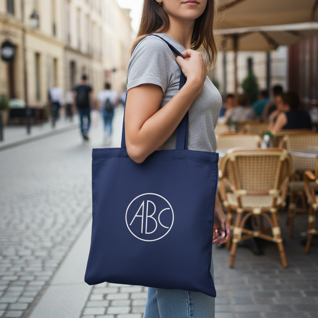 TOTE BAG PERSONNALISE MARINE