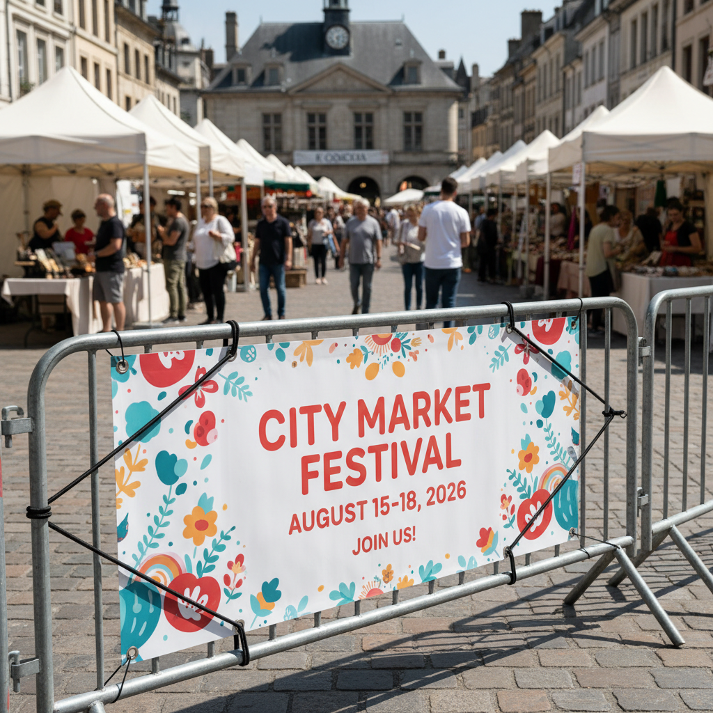 bache personnalis&eacute;e pour barri&egrave;re vauban
