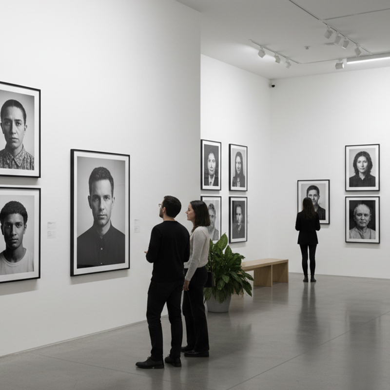 affiche murale exposition photo