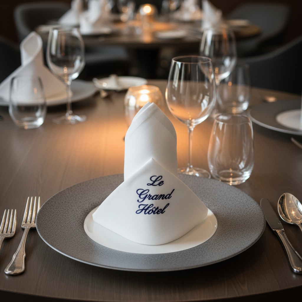 custom Hotel Table Towel