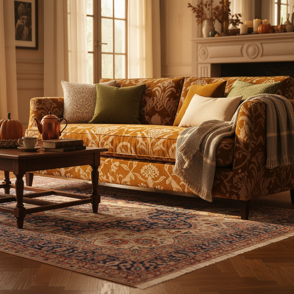 canapé velours personnalisé