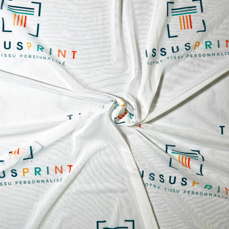 tissu résille personnalisée