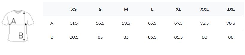 guide tailles parka personnalis&eacute;e