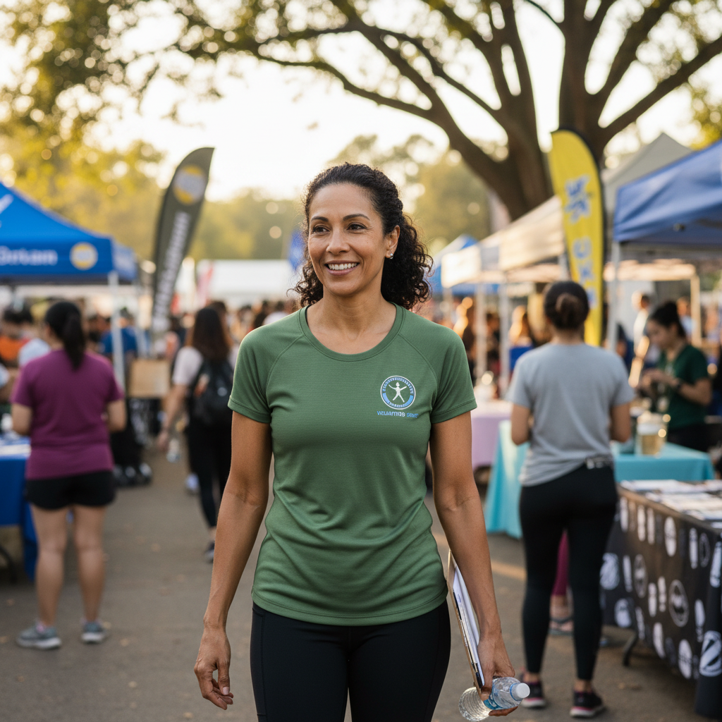 t-shirt sport femme personnalis&eacute; association