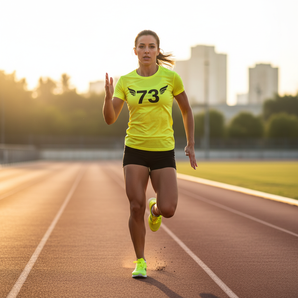 t-shirt sport femme personnalis&eacute; club