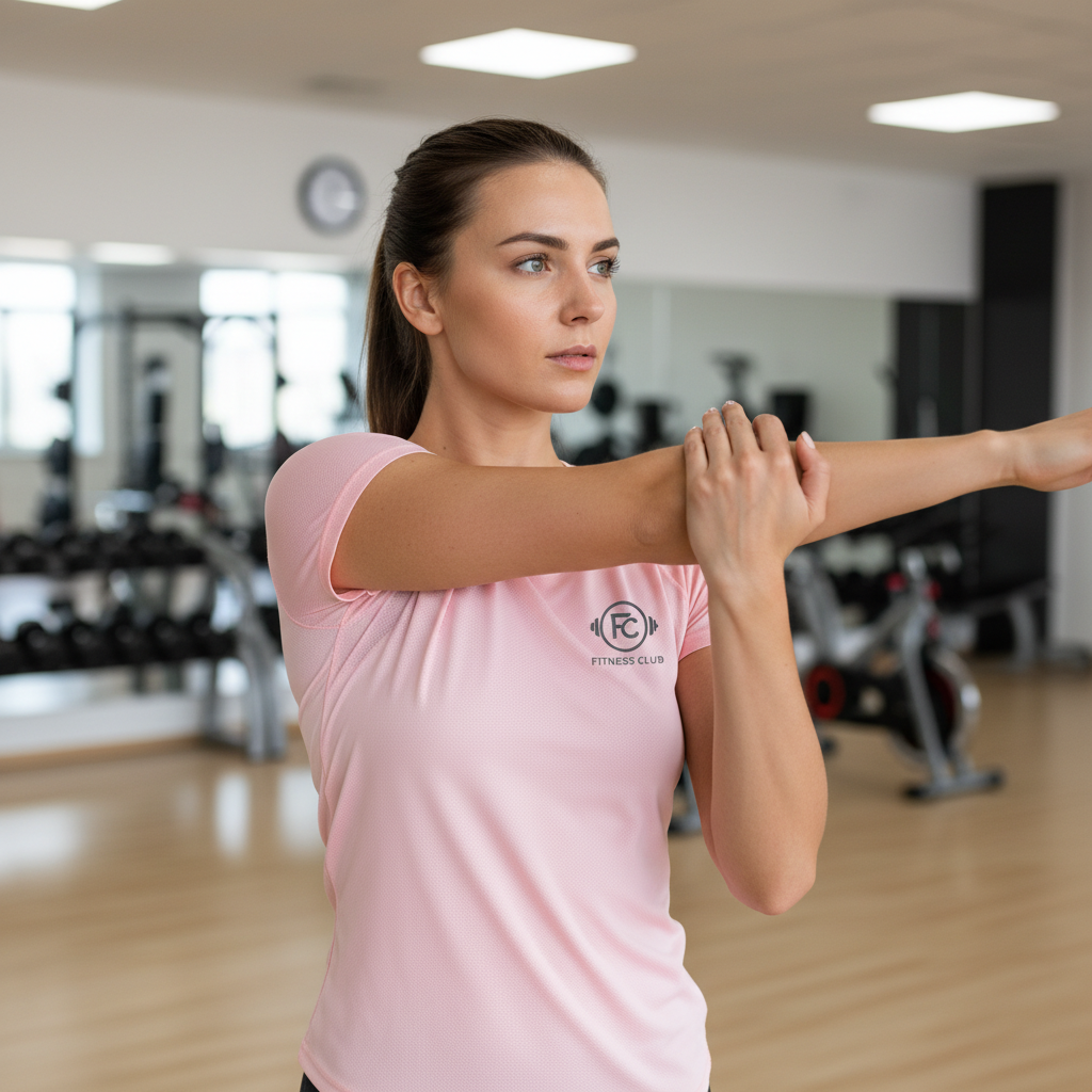 t-shirt sport femme personnalis&eacute; fitness