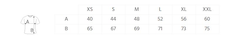 guide taille t-shirt sport femme