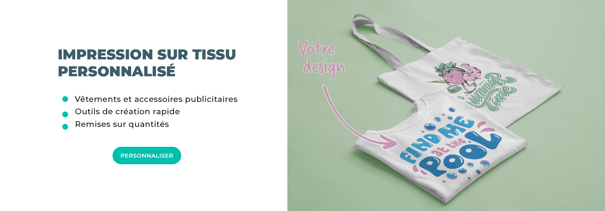 impression sur tissu