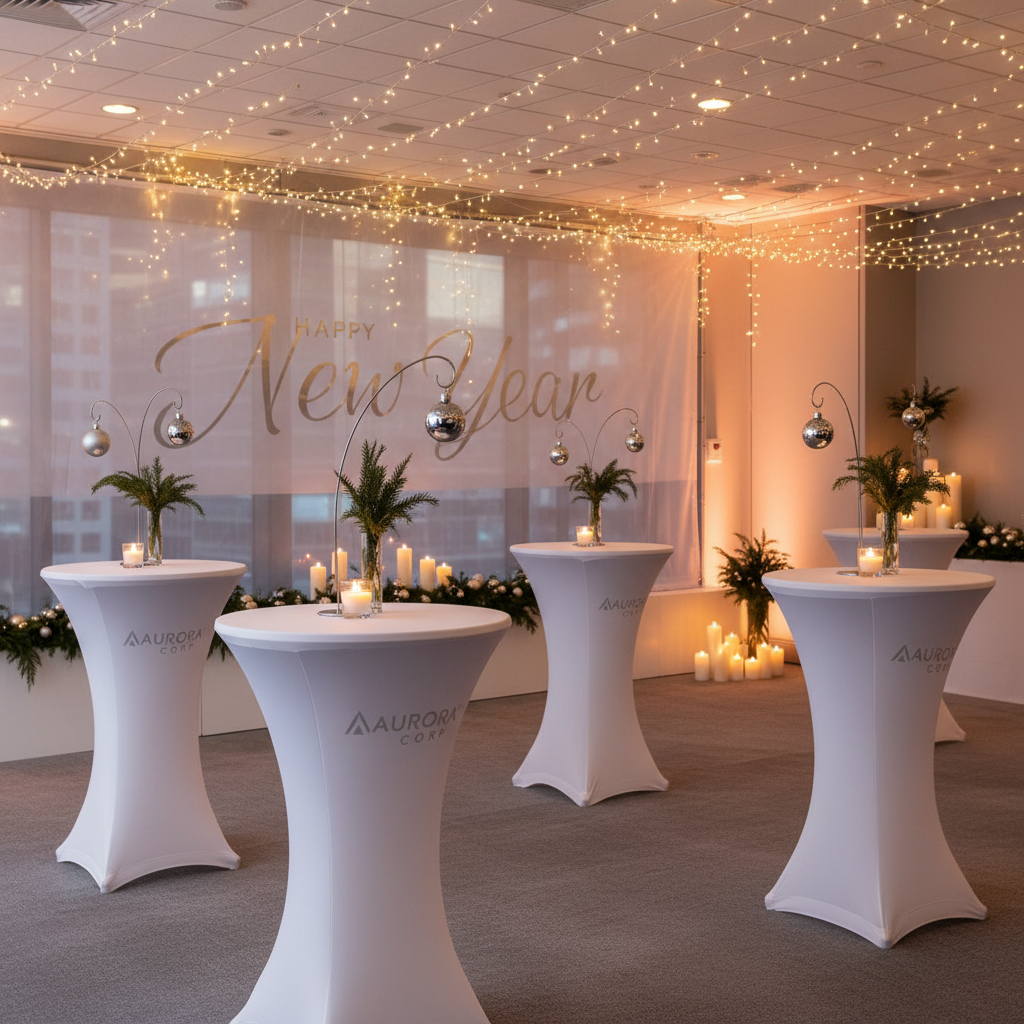 Kerstcocktail decoratie Tissus Print