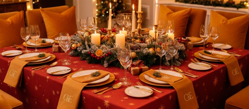 Custom Festive Table Decoration Ideas for Professionals