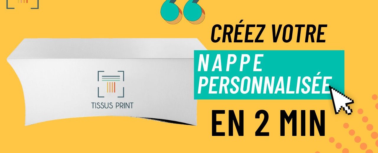 CRÉER UNE NAPPE PERSONNALISÉE